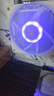 乔思伯（JONSBO）HP600白色 下压式CPU风冷散热器（多平台/6热管/PWM智能温控/5V ARGB 12CM风扇/附硅脂） 实拍图