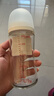 贝亲（Pigeon）玻璃奶瓶宽口径防胀气240ml M号奶嘴 3月+ AA187  实拍图