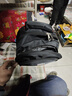 袋鼠双肩包男士背包大容量行李旅游包学生书包女初中商务笔记本电脑包 黑色配红标 实拍图