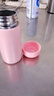 【全网爆款】迷你口袋保温杯304不锈钢水杯便携可爱水杯女生 粉色 150ml 实拍图