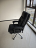 顾全电脑椅人体工学椅真皮办公椅可躺久坐舒适老板椅C570黑皮 实拍图