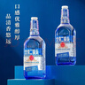 永丰牌 出口小方瓶蓝方 清香型白酒 42度 500ml*12瓶 北京二锅头 实拍图