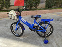 凤凰（Phoenix）儿童自行车宝宝脚踏车儿童折叠自行车4-8岁童车 陆寻  蓝色 16寸 实拍图