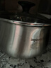 九阳奶锅316L不锈钢小奶锅0涂层健康婴儿辅食锅泡面汤锅牛奶锅家用 316L不锈钢奶锅-CJ171 18cm 实拍图