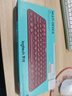 罗技（Logitech）时尚系列 K380 无线键盘 蓝牙办公键盘 女友 便携超薄键盘 笔记本键盘 红色 实拍图