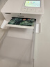 佳能（Canon）cp1500手机无线照片打印机学生家用热升华小巧便携式彩色相片打印机 洗照片过塑定制 能连手机蓝牙 CP1500珍珠白【自动覆膜】 套餐二【入门打印套装】 实拍图