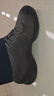 百丽厚底增高健步鞋男25秋新抓纹牛皮户外休闲运动鞋A2215CM5预售 灰色 40 (250mm) 实拍图