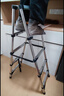费林斯曼梯子家用梯折叠伸缩梯铝合金顶踏人字梯多功能登高楼梯工程梯 免安装人字五步梯【适用3.0米】 安全稳固 实拍图