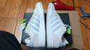 adidas ENTRAP美式校园风运动少年感复古篮球风板鞋男女阿迪达斯   白色/浅蓝/灰色   43 实拍图