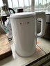 九阳（Joyoung）热水壶烧水壶电热水壶 双层壶体 304不锈钢 1.5L家用0胶水电水壶 K15FD-W123 实拍图