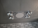 欧普照明（OPPLE）浴霸灯暖照明排气一体集成300x600卫生间取暖换气照明三合一F05 实拍图