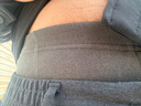 海澜之家（HLA）男士保暖裤男加绒加厚护膝贴420克10A抗菌抗静电毛裤棉裤打底裤 420克加绒加厚抗菌抗静电-黑色 XL /175(130-150斤) 晒单实拍图