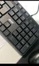 宏碁（acer）键盘 键鼠套装 有线键盘鼠标套装 防泼洒 USB笔记本台式机通用 OAK-030黑色 实拍图