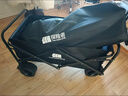 探险者（TAN XIAN ZHE）露营车儿童可躺户外推车野餐车露营装备折叠露营推车营地车买菜车 250L 曜石黑坦克轮【轮宽10CM】 实拍图