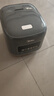 美的（Midea）电饭煲大布丁0涂层电饭锅4升316L不锈钢内胆3-4人家用多功能无涂层微压智能预约RE487S品牌官方 实拍图