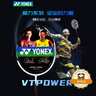 尤尼克斯（YONEX）羽毛球拍全碳素超轻进攻5U高磅拍VTPW白色 穿26磅含手胶无LOGO 实拍图
