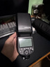 神牛v860三代闪光灯相机机顶闪光灯引闪器高速同步补光灯外拍灯相机热靴灯自动测光户外便携外拍灯 方形灯头V860III闪光灯 适配佳能 实拍图