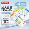 京东京造5号电池10节单色装彩虹碱性电池无汞环保 玩具/血压计/血糖仪/遥控器/挂钟/电子锁/体脂秤/鼠标 实拍图