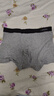 浪莎男士内裤男纯棉10A抗菌平角裤透气中腰男式四角裤男生裤头4条装 实拍图