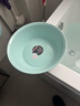 茶花 抗菌塑料盆30.7cm1只装大号洗脸盆洗衣盆婴儿宝宝洗屁屁圆盆* 实拍图