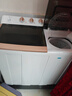 荣事达（Royalstar）半自动洗衣机12KG双缸双筒家用宿舍出租房双桶洗衣机大容量甩干机 以旧换新 RP12030J 实拍图