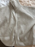 优衣库女装舒芙蕾拉链针织开衫/毛衣毛衫外套480490 01 乳白色 M /160/84A 实拍图