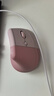 罗技（Logitech）Lift人体工学鼠标 垂直鼠标 小手鼠标 无线蓝牙鼠标 3台设备秒切换 带Logi Bolt接收器 粉色 实拍图