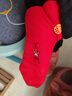 浪莎红内裤女本命年女士骐骥红精梳棉红裤衩短裤头棉红袜子组合装马年 实拍图