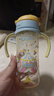 贝亲（Pigeon）自然成长翻盖直饮吸管 大童奶瓶330ml 马戏团 18月+ AA279 实拍图