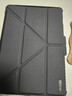 耐尔金 适用三星Tab S10FE/S9保护套10.9英寸保护壳 带笔槽护镜全包防摔防弯多角度折叠款 悍甲Pro 黑色 实拍图