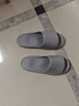 优调拖鞋男足弓支撑居家防臭夏季浴室洗澡防滑情侣拖鞋女 陨石灰44-45 实拍图
