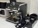 德龙（Delonghi）咖啡机 家用半自动咖啡机 冷萃版银骑士现磨意式研磨一体机 可视压力手动打奶泡EC9255.BK黑色礼物 实拍图