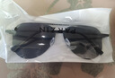 帕森（PARZIN）偏光太阳镜男 范丞丞同款双梁飞行员框眼镜 防晒驾驶潮墨镜PZ8380 实拍图
