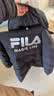 FILA 斐乐官方情侣羽绒服冬时尚休闲连帽上衣男女同款保暖外套 实拍图