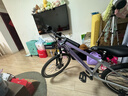 KinderKraftKK儿童自行车6-12-15岁学生单车青少年男女孩山地车24寸紫变速 实拍图
