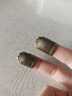 家用顶针指套手缝十字绣顶针器加厚可调节真铜护指顶针箍缝纫工具 护指顶针【大小各一个】防扎手 实拍图