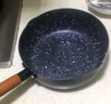川岛屋 日式全黑木柄雪平锅小锅煮奶锅泡面锅平底不粘锅婴儿辅食锅 【蒸笼套装】雪平锅+盖+蒸笼 20cm 实拍图