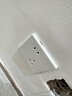 公牛（BULL）开关插座 一位电脑六类插座G12T102B象牙白暗装 实拍图