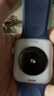 Apple/苹果 Watch SE 智能手表GPS款44毫米银色铝金属表壳丹宁色运动型表带M/L MXFC3CH/B 实拍图