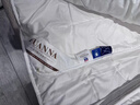 富安娜 舒暖 纤维被子冬季被芯 双人冬厚被 约6.3斤 203*229cm 白色 实拍图