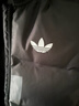 adidas轻薄拒水保暖秋冬通勤穿搭鸭绒羽绒服男女阿迪达斯三叶草   黑色(推荐男生选大一码)   S 实拍图