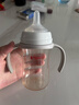 贝亲（Pigeon）自然离乳 PPSU重力球吸管双把手奶瓶 240mL  6月+ AA252 实拍图