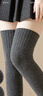猫人女士袜子女秋冬【保暖羊毛厚袜子】过膝袜长筒袜女高筒袜新品2双 实拍图