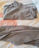 猫人10A抑菌防螨含羊绒蚕丝男士保暖内衣男加绒秋衣秋裤套装浅麻灰L 实拍图