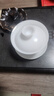 京器丨京红运真裸价·冰种玉瓷三才盖碗陶瓷茶杯茶具白瓷泡茶器 实拍图