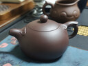 古悦堂 宜兴紫砂壶套装名家纯全手工紫砂茶壶 泡茶壶功夫茶具如意西施壶 【一壶+六杯+公道杯+茶漏】 实拍图
