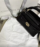 CHARLES&KEITH鳄鱼纹凯莉包手提斜挎婚包包女包生日礼物新年礼物CK2-50270880-1 Black黑色 S 实拍图