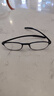 创果(香港)日本进口纯钛高清远近两用老花镜男可戴着走路开车智能变焦 远近两用+高清防蓝光-8999黑银, 老花200度(建议54-56岁) 实拍图