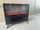 西屋石墨烯取暖器暖风机壁炉复古3D仿真炭火焰家用电暖器宿舍电暖气卧室小太阳省电恒温热风机WTH-618Y 实拍图
