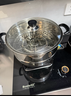苏泊尔SUPOR好帮手304不锈钢双层复底28cm蒸锅燃气电磁炉通用蒸笼SZ28B5 实拍图